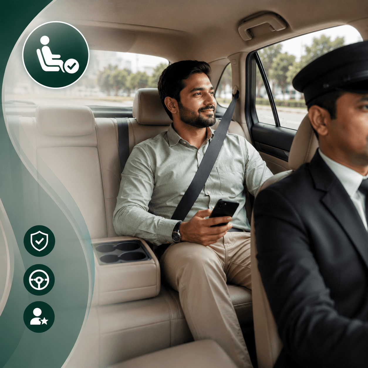 Comfort of your car, without driving