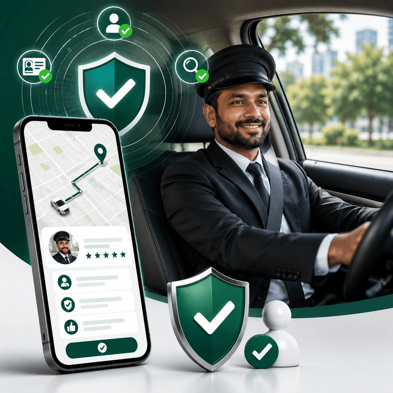 Background-verified drivers