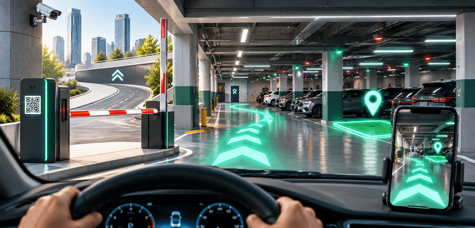 Smart Parking Solutions for Shopping Malls, Airports and Hospitals