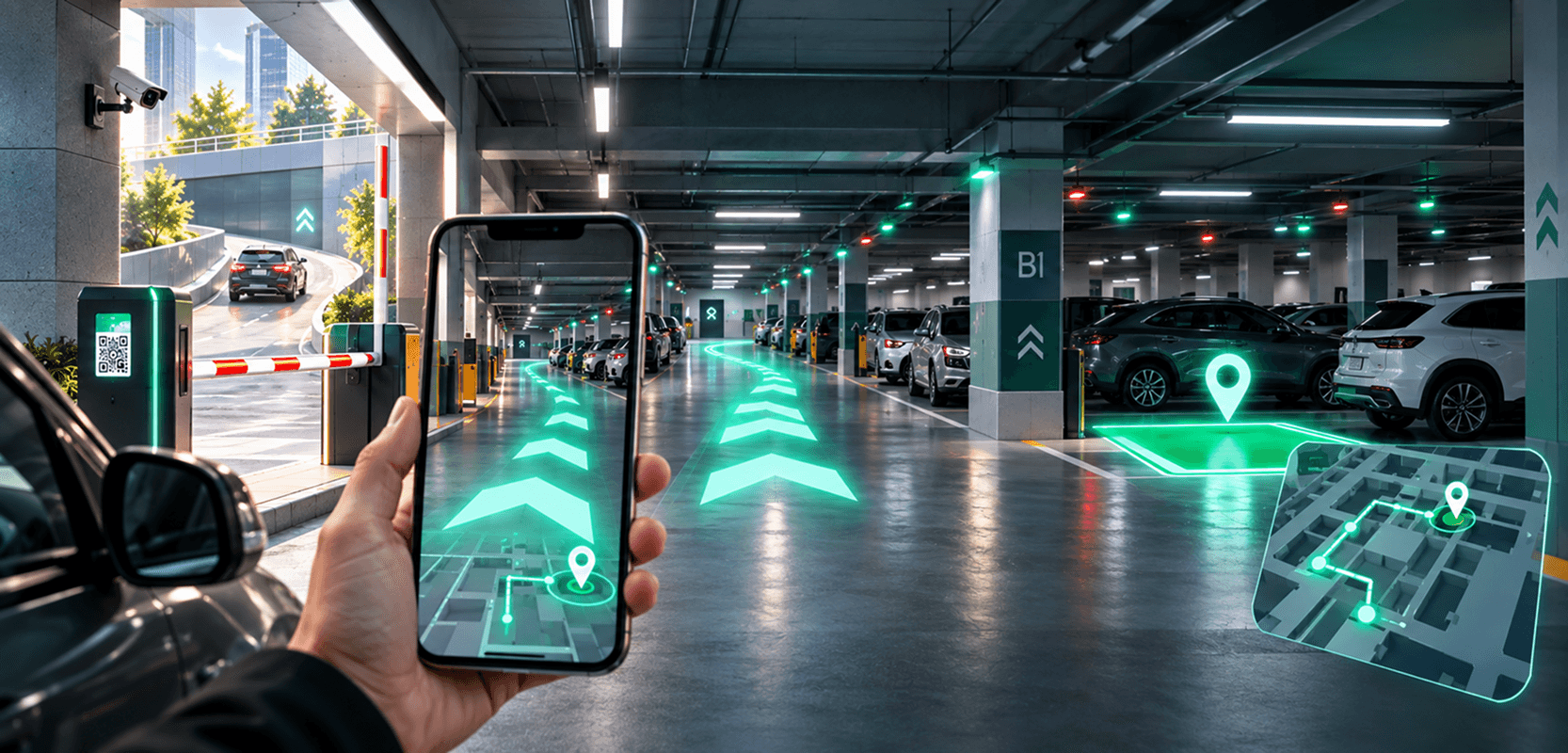The Future of Parking: From Parking Lots to Intelligent Mobility Networks